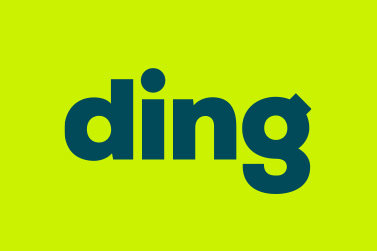 Ding new logo